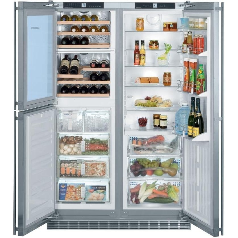 Liebherr 21.8 Cu. Ft. BuiltIn SideBySide Refrigerator With Dual Zone