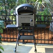 Blackstone Propane Gas Outdoor Pizza Oven On Cart