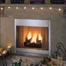 Monessen ODGR400NV Al Fresco Series 36-Inch Outdoor Radiant Vent-Free Natural Gas Fireplace - Stainless Steel Monessen ODGR400NV Al Fresco Series 36-Inch Outdoor Radiant Vent-Free Natural Gas Fireplace - Stainless Steel