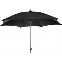 9 Ft Aluminum Patio Umbrella - Black Linen
