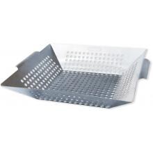 Man-Law 11 X 13 Inch Stainless Steel Grill Wok image