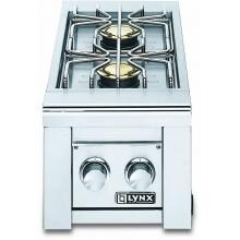 Lynx Double Natural Gas Side Burner LSB2-2-NG Built-In