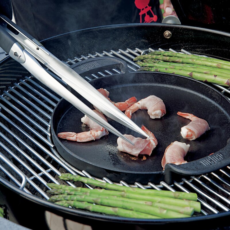 er 8833 Original Gourmet BBQ System PorcelainEnameled Cast Iron BBQ