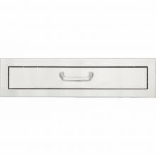 BBQGuys.com Kingston Series 30 X 4-Inch Stainless Steel Single Access Drawer image