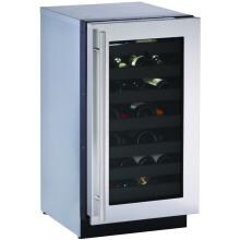 U-Line 31 Bottle Wine Captain With Right Hinge - Stainless Steel - 3018WCS