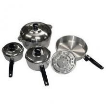 Cajun Classic 8-Piece Aluminum Pot & Pan Set - GL10040 image