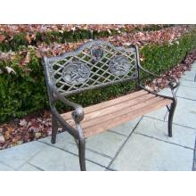 Oakland Living Angel Cast Iron Patio Kiddy Bench - Antique Bronze