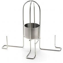 10 X 8-Inch Stainless Steel Flavor Roaster For Chicken And Potatoes With Cup image
