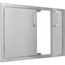 BBQ Guys 260 Series Double Access Doors - Door Open