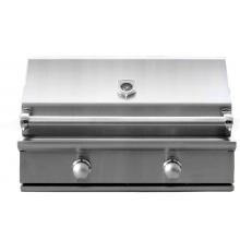 Caliber CrossFlame Silver 35-Inch Built-In Natural Gas Grill image