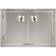 BBQGuys.com Portofino Series 36-Inch Stainless Steel Enclosed Cabinet Storage With Shelf image