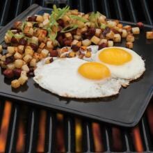 Flame-Friendly 10-Inch Square Ceramic Griddle image