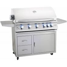Summerset Sizzler Pro 40-Inch 5-Burner Freestanding Natural Gas Grill With Rear Infrared Burner - SIZPRO40-NG image
