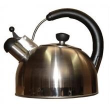 Oggi Stainless Whistling Kettle W/ Glass Dome image