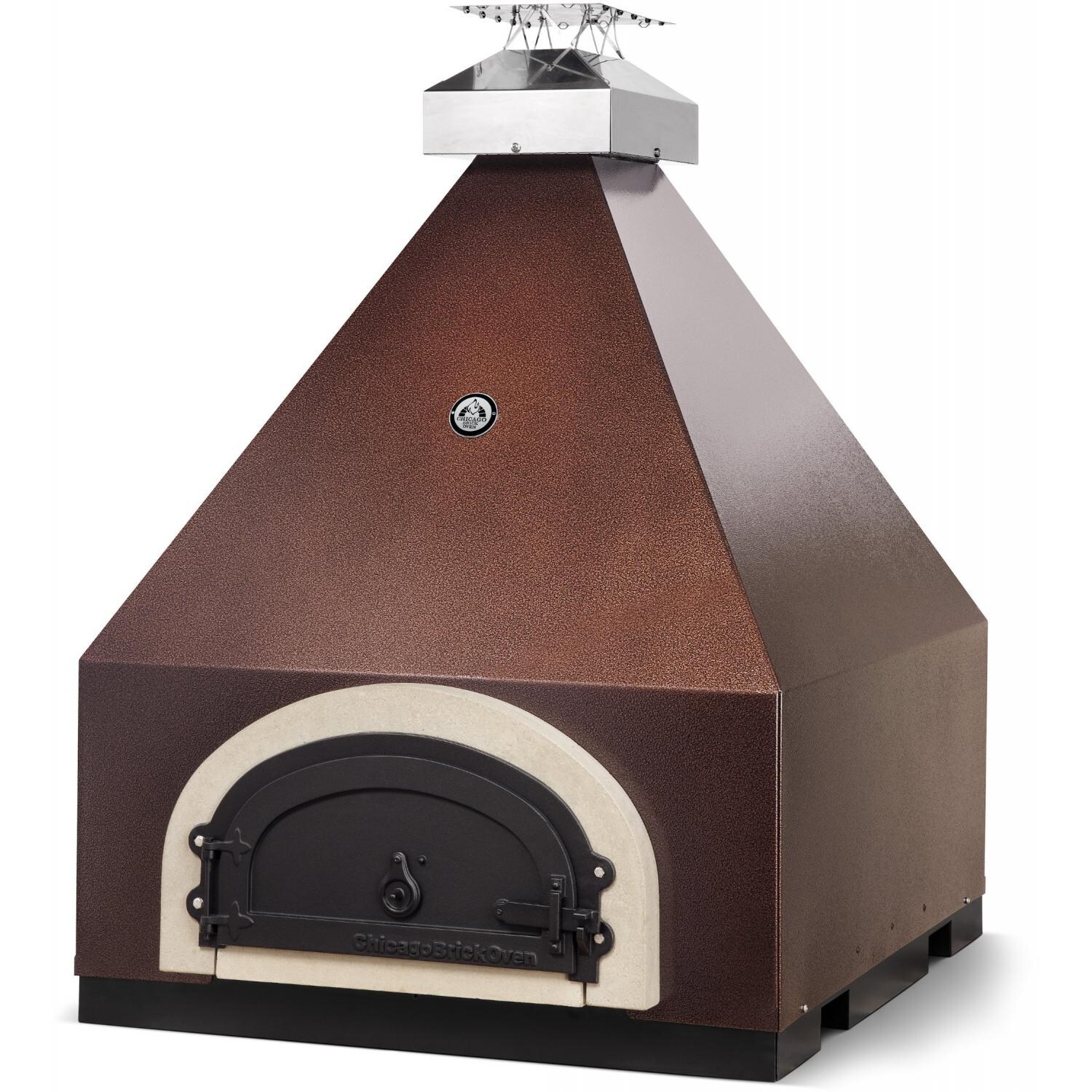 Chicago Brick Oven CBO-750 Pyramid Countertop Wood Fired Pizza Oven ...