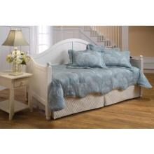 Hillsdale Augusta Daybed With Suspension Deck And Trundle - White - 1434DBLHTR image