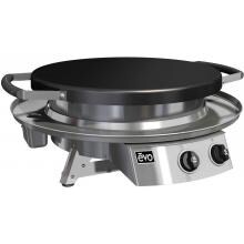 Evo Professional Classic Tabletop Flattop Propane Gas Grill With Ceramic Cooking Surface image