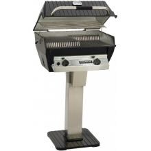Broilmaster R3BN Infrared Combination Natural Gas Grill On Stainless Steel Patio Post image
