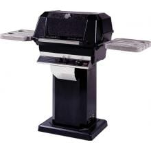 MHP Gas Grills WNK4 Gas Grill W/ Stainless Grids On Black Patio Base