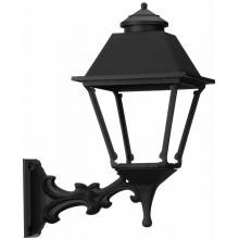 American Gas Lamp Works GL300 Cast Aluminum Manual Ignition Natural Gas Light With Open Flame Burner And Standard Wall Mount image