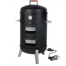 Aussie Electric Smokers By Meco - 5030 Electric Smoker And Grill - Black