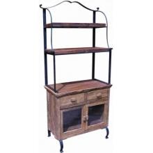 Groovy Stuff Teak Wood Bakers Rack & Cabinet - TF-334