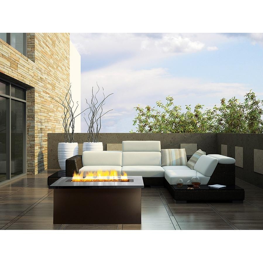 Key West Natural Gas Coffee Fire Pit Table By Firegear Stainless