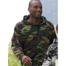 Code V Camouflage Hooded Sweatshirt Small - Green Woodland image