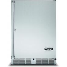 Viking VRCO1240DR 24-Inch Outdoor Undercounter Refrigerator With Stainless Steel Door - Right Hinge
