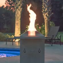 Blaze 29-Inch Square Stainless Steel Pellet Fire Pit - BLZ-FP-PELLET image