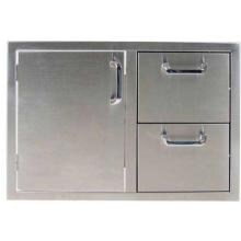 Outdoor GreatRoom Company 30 Inch Access Door & Double Drawer Combo Unit image