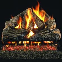 Peterson Real Fyre 24-Inch Charred Oak Log Set With Vented G4 Burner Peterson Real Fyre 24-Inch Charred Oak Log Set With Vented G4 Burner