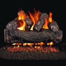 Peterson Real Fyre 18-Inch Forest Oak Log Set With Vented Propane G45 Burner - Manual Safety Pilot image
