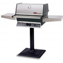 MHP Gas Grills TJK2 Natural Gas Grill W/ Stainless Grids On Bolt Down Post