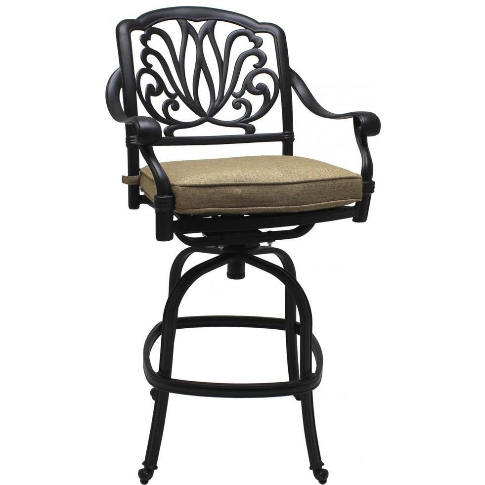 Cast Aluminum Outdoor Cast Aluminum Bar Stools