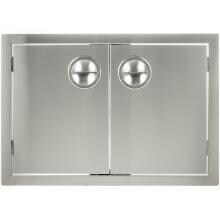BBQGuys.com Portofino Series 42-Inch Stainless Steel Enclosed Cabinet Storage With Drawers image