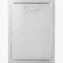 BBQGuys.com Kingston Series 20-Inch Tilt-Out Stainless Steel Trash Bin image