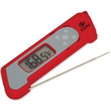 CDN Thermometers ProAccurate Folding Digital Thermocouple Thermometer - Red image