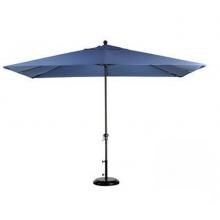 11 X 8 Ft Aluminum Patio Umbrella - Navy Blue