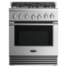 DCS 30-Inch Professional 5-Burner Dual-Fuel Natural Gas Range - RDV2-305-N image