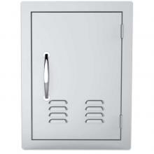 Sunstone Classic Series 14-Inch Single Access Door With Vents - Vertical - A-DV1420 image