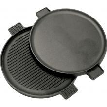 Bayou Classic Griddles 14-Inch Reversible Round Cast Iron Griddle - 7414 image