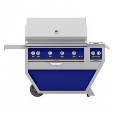 Hestan Deluxe 42-Inch Freestanding Natural Gas Grill W/ Rotisserie & Double Side Burner - Prince - GABR42CX2-NG-BU image