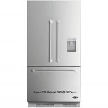 DCS 72-Inch Panel-Ready Built-In French Door Refrigerator With Water Dispenser - RS36A72UC1 image