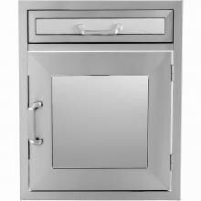 BBQGuys.com Kingston Panel Series 21-Inch Stainless Steel Door & Drawer Combo image