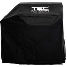 TEC Vinyl Grill Cover For Sterling II FR - On Cart With One Side Shelf