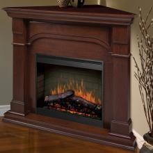 Dimplex Oxford 51-Inch Corner Electric Fireplace - Cherry - SMP-195C-C-ST