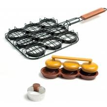 18-Inch 3-Piece Deluxe Mini Burger Sliders Grilling Set image