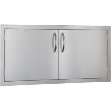 Summerset 42-Inch Stainless Steel Flush Mount Double Access Door - SSDD-42 image