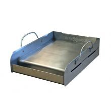 Little Griddle Professional Stainless Steel Griddle For BBQ Grills - Half image